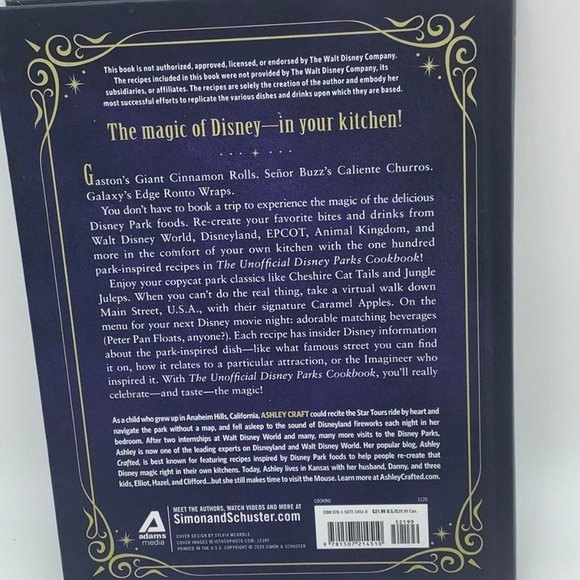 The Unofficial Disney Parks Cookbook - Picture 2 of 5